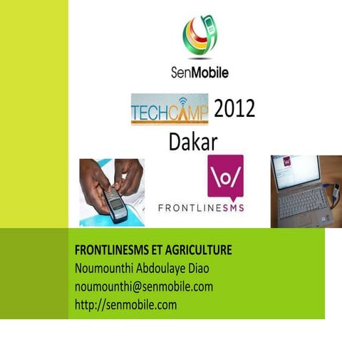 FrontlineSMS for Agriculture