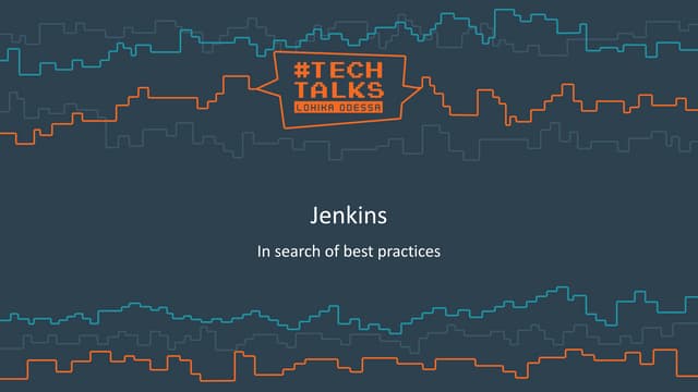 DevOps Odessa #TechTalks 21.01.2020