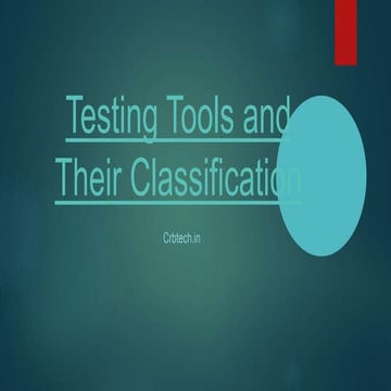 Presentation testing | PPT