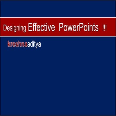 Presentation That Wows