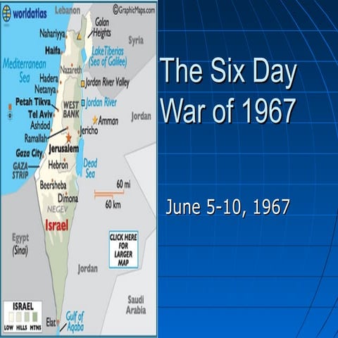 six-day-war-of-1967 Third Arab Israel War