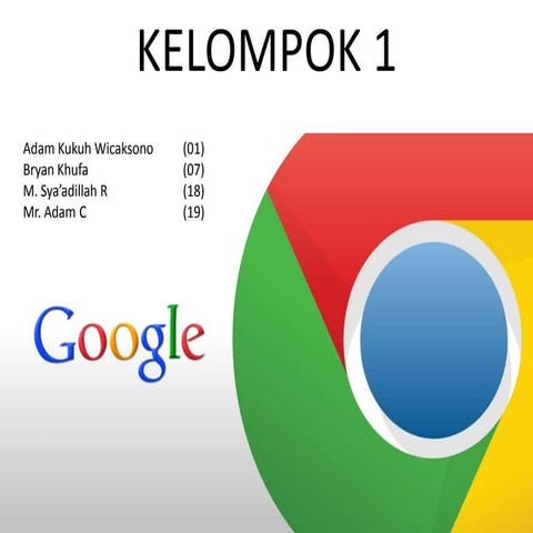 Presentation TIK "Google Chrome"