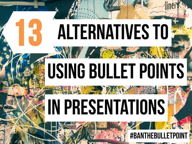 13 Alternatives to Using Bullet Poi...