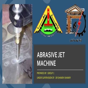 Abrasive Jet Machine