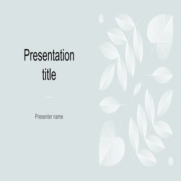 Presentation title templete on random topic to create .ppt