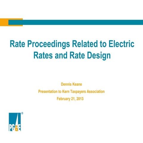 PG&E Presentation to Kerntax   2013-02-22