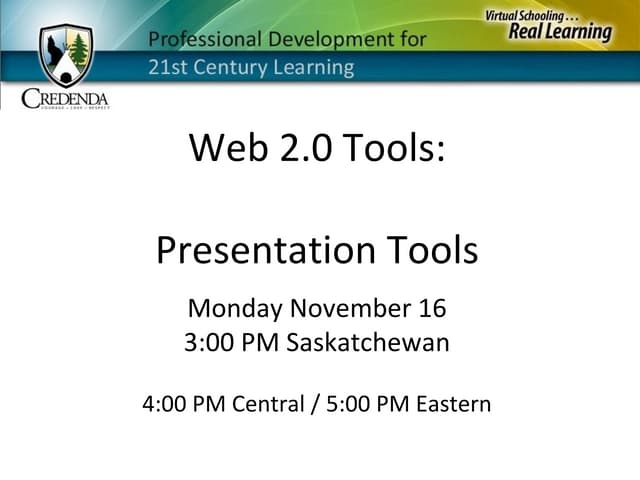Presentation Tools