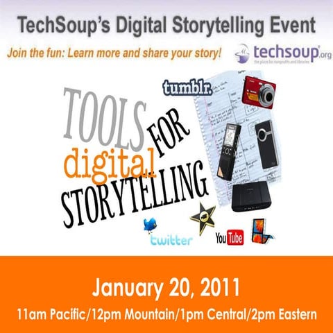 Tools for Digital Storytelling