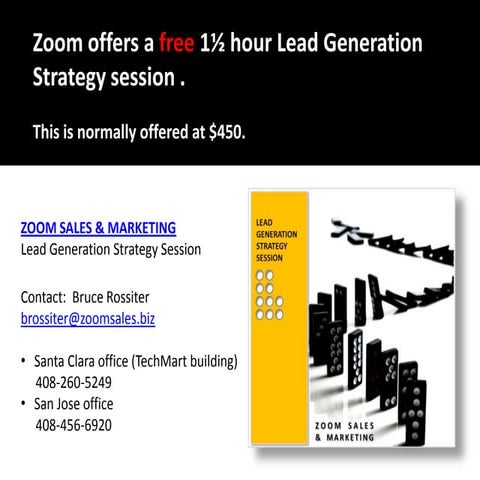 Presentation To San Francisco Executives Association 4 8 2011 Double Your Sales Ver 1.3.1