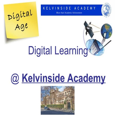 Digital learning at Kelvinside 