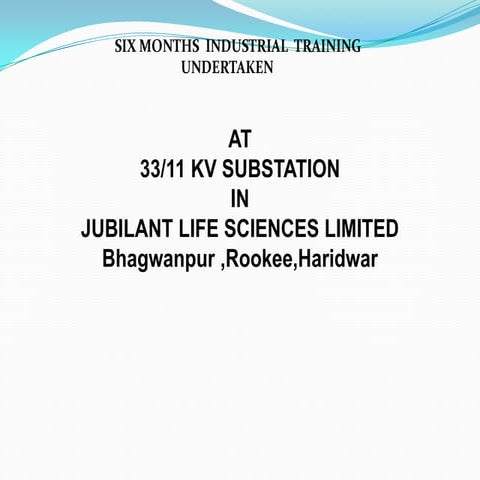 Presentation training