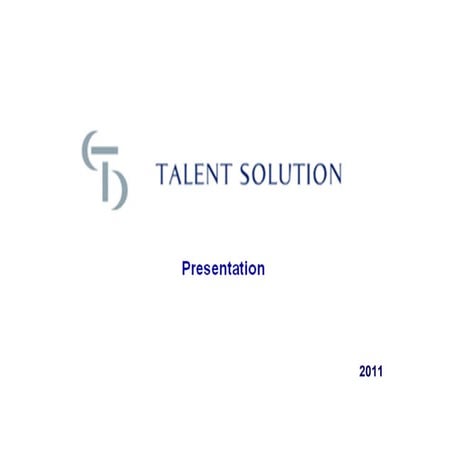 Presentation Ts 2011