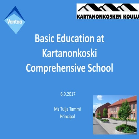 Kartanonkoski school, Vantaa Finland