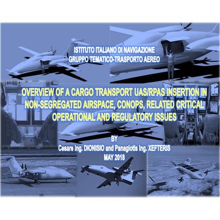 OVERVIEW OF A CARGO TRANSPORT RPAS INSERTION IN NON-SEGREGATED AIRSPACE, CONO...