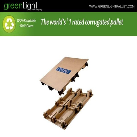 LoadRunner Corrugated Paper Pallets: Engineered Packaging | PDF