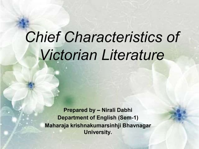 Characteristics Of Victorian Age PPT characteristics-of-victorian-age-ppt