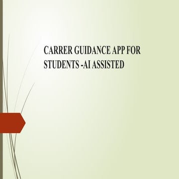 Full document for AI powered resume Analyzer