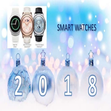 Presentation smart watch