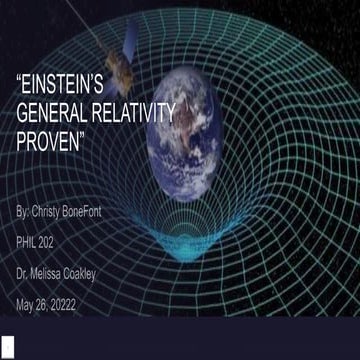 GENERAL THEORY OF RELATIVITY, GTR, GRAVITY, SPACE TIME THEORY ...