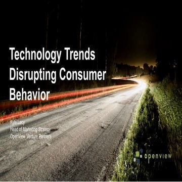 Technology Trends Disrupting Consumer Behavior v.20