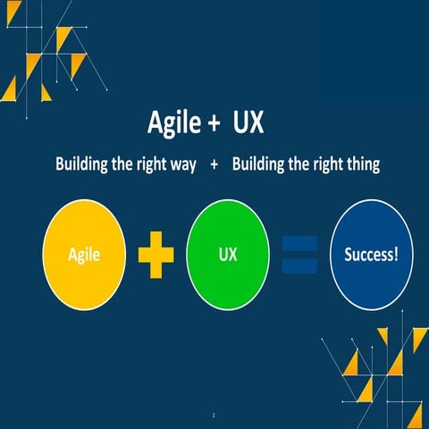 Working Together: the UX role in a Scaled Agile Framework