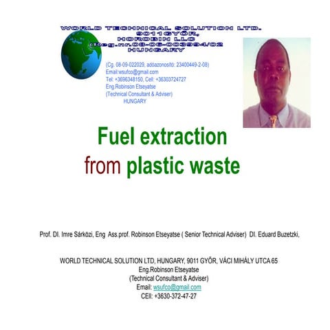 Presentation wts plastic