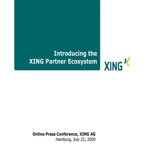 Introducing the XING Partner Ecosystem