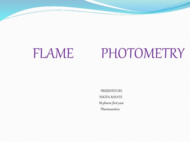 flame photometry