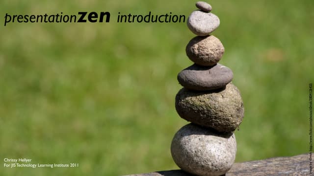 PresentationZen Introduction