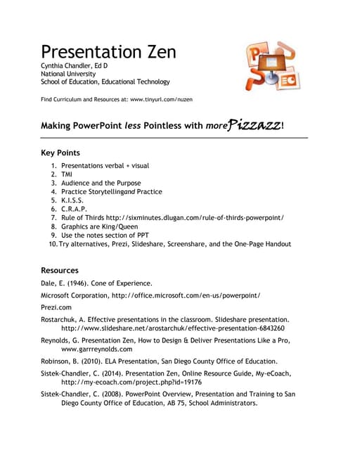 Presentation Zen