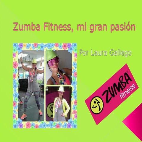 #ieapplication Presentation zumba Laura Gallego