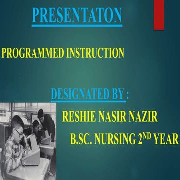 Presentaton by nasir