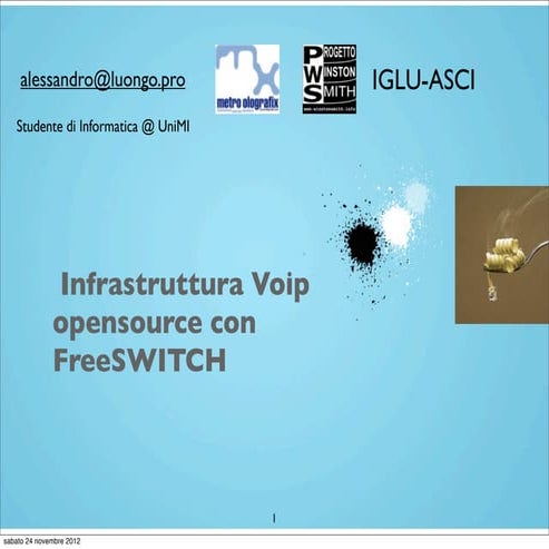 Architettura VoIP con FreeSWITCH + gazzurbo