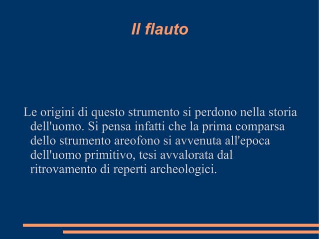 Presentazione