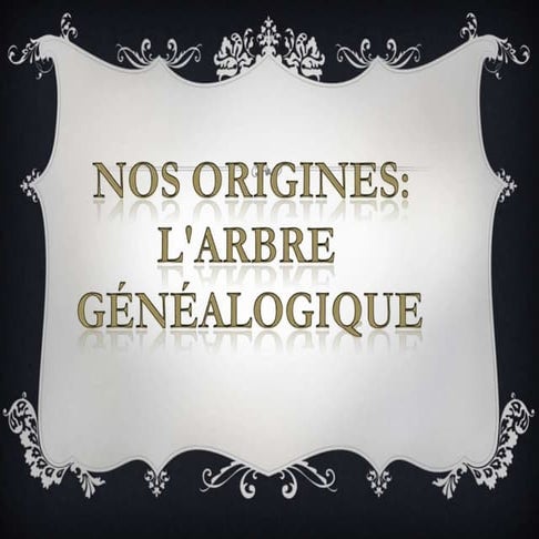 Arbre généalogique
