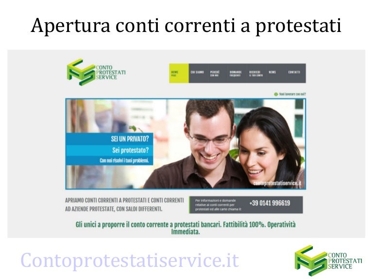 Conto Protestati Service I Conti Correnti Per Protestati