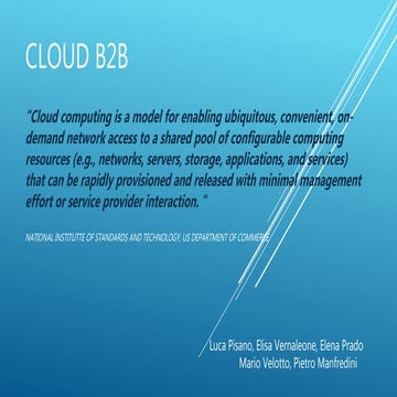  Cloud B2B