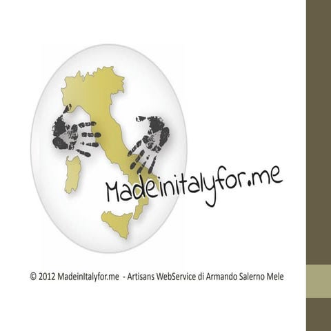 Presentazione madeinitalyfor.me light