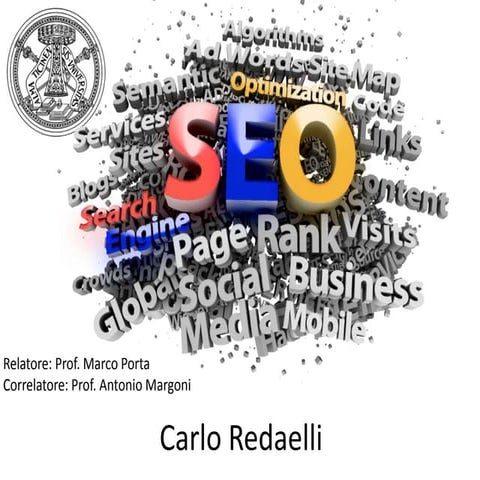 SEO - Carlo Redaelli 