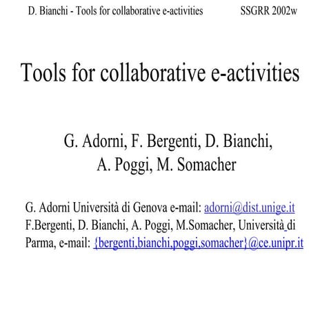 Presentazione Ssgrr2002W