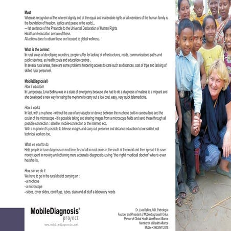 MobileDiagnosis Project  technical Presentation  2014