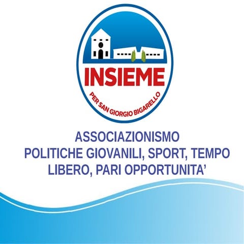 Associazionismo, politiche giovanili, tempo libero cittadinanza attiva
