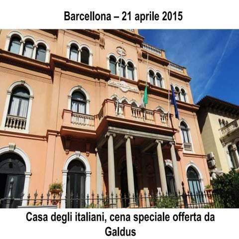 Presentazione casa degli italiani