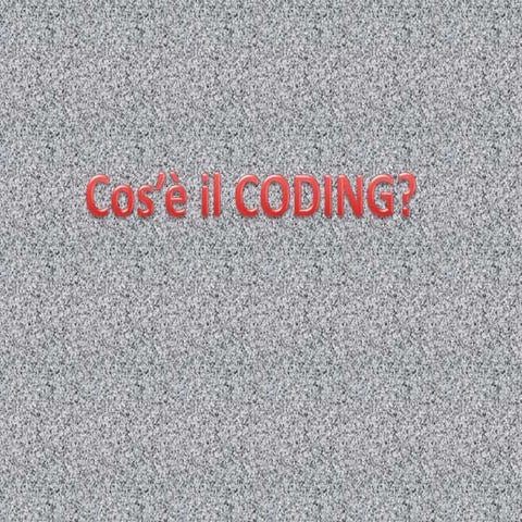 Presentazione della Codeweek 