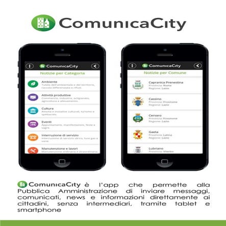 Presentazione ComunicaCity