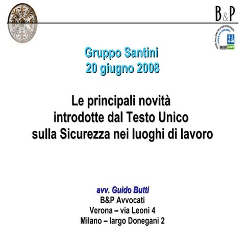 Presentazione Convegno.Ppt