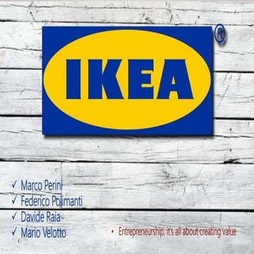 IKEA New Blue Ocean Strategy and Business Model Canvass