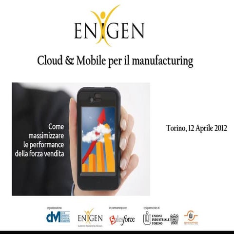 Presentazione evento manufacturing 2012