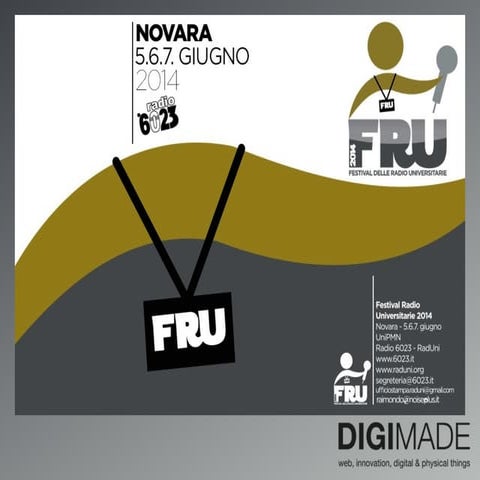 FRU 2014: Web Radio & Social Media