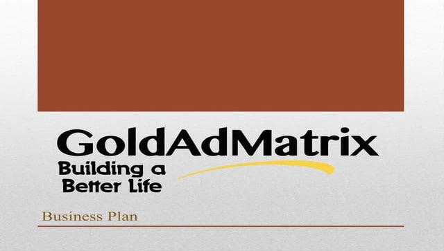 GoldAdMatriX - Presentazione